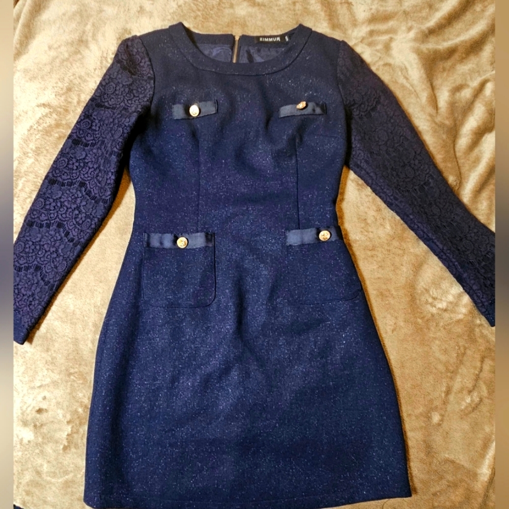 Vintage ZIMMUR Long Sleeve Dress